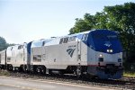 "Lake Shore Limited" rolls west into the station